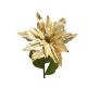 Цветок пуансетии, золотой